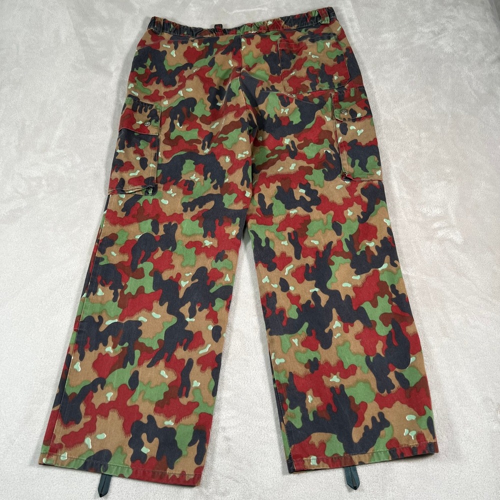 Swiss Military M83 Alpenflage Camouflage Trousers Multicolor Men's Size 38x30 - Picture 2 of 12